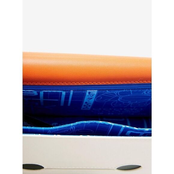 Loungefly Disney Big Hero 6 Baymax Suit Split Crossbody Bag - Picture 5 of 5